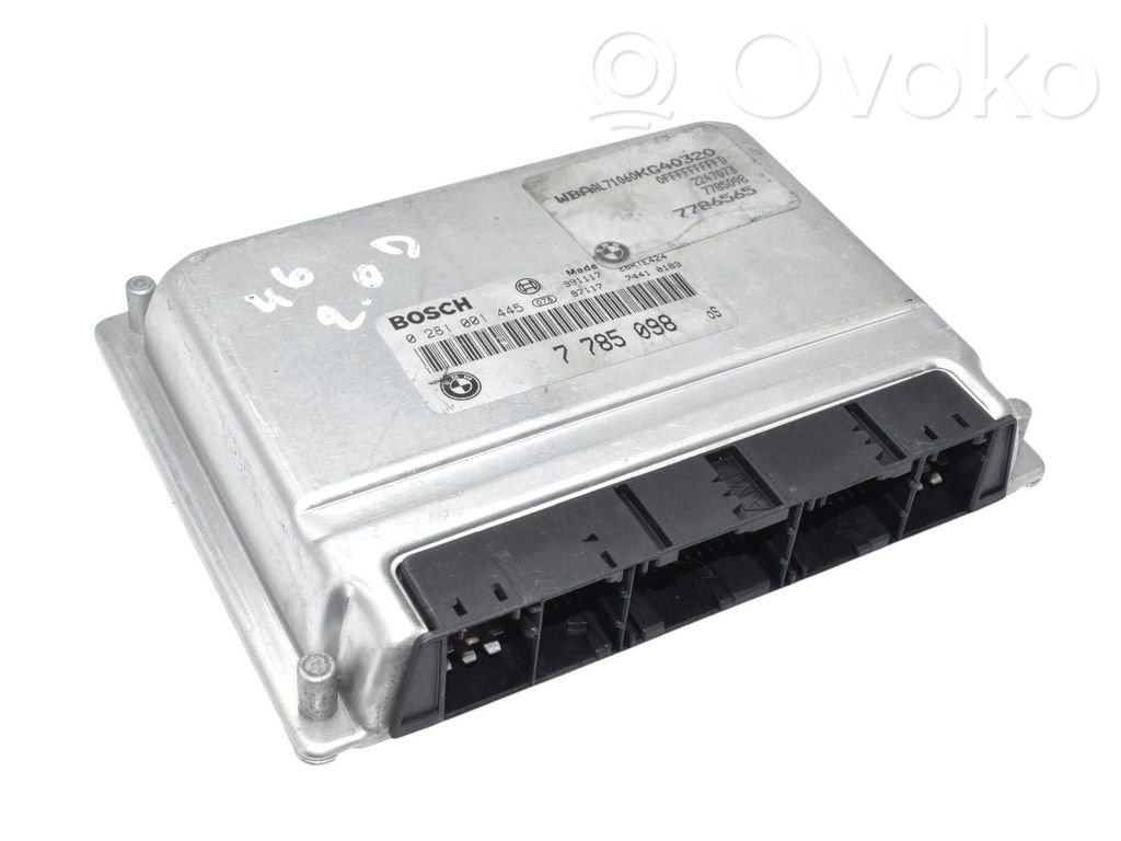 BMW 3 E46 Engine control unit/module 