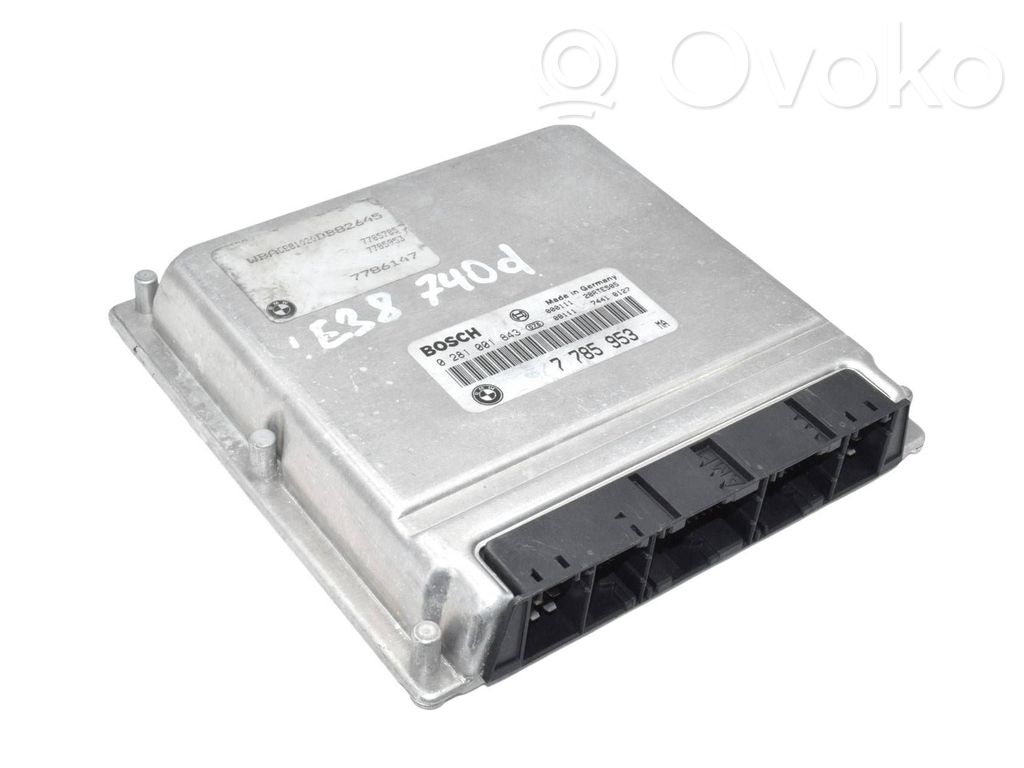 BMW 7 E38 Engine control unit/module 