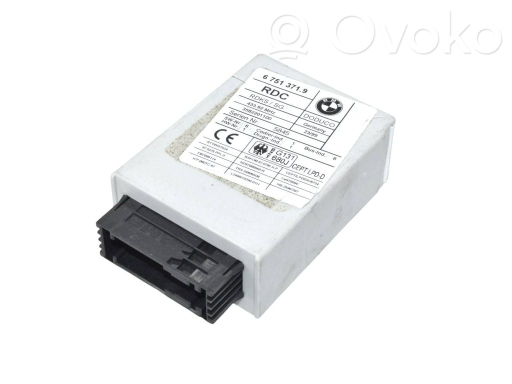 BMW 7 E38 Module de pression des pneus 