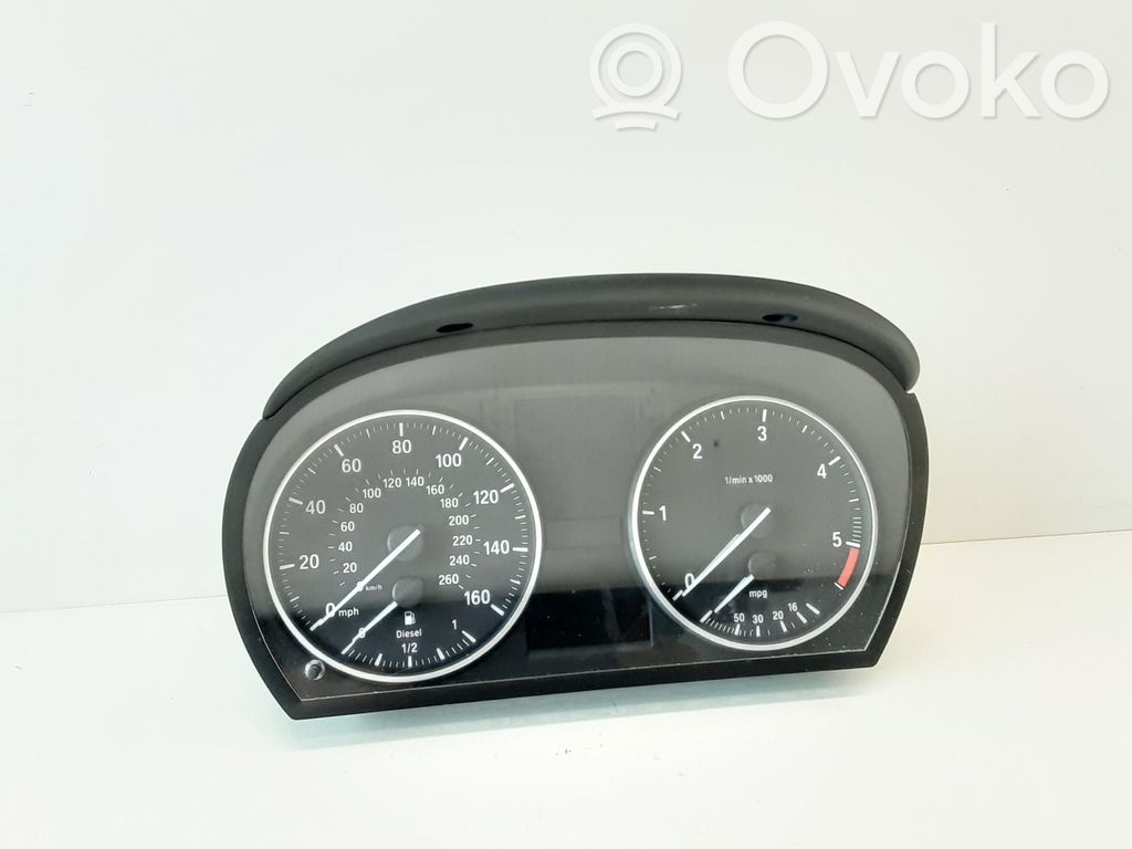 BMW 3 E90 E91 Speedometer (instrument cluster) 