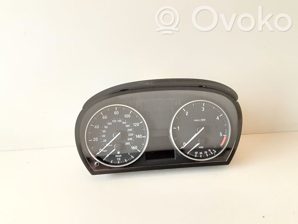 BMW 3 E90 E91 Speedometer (instrument cluster) 