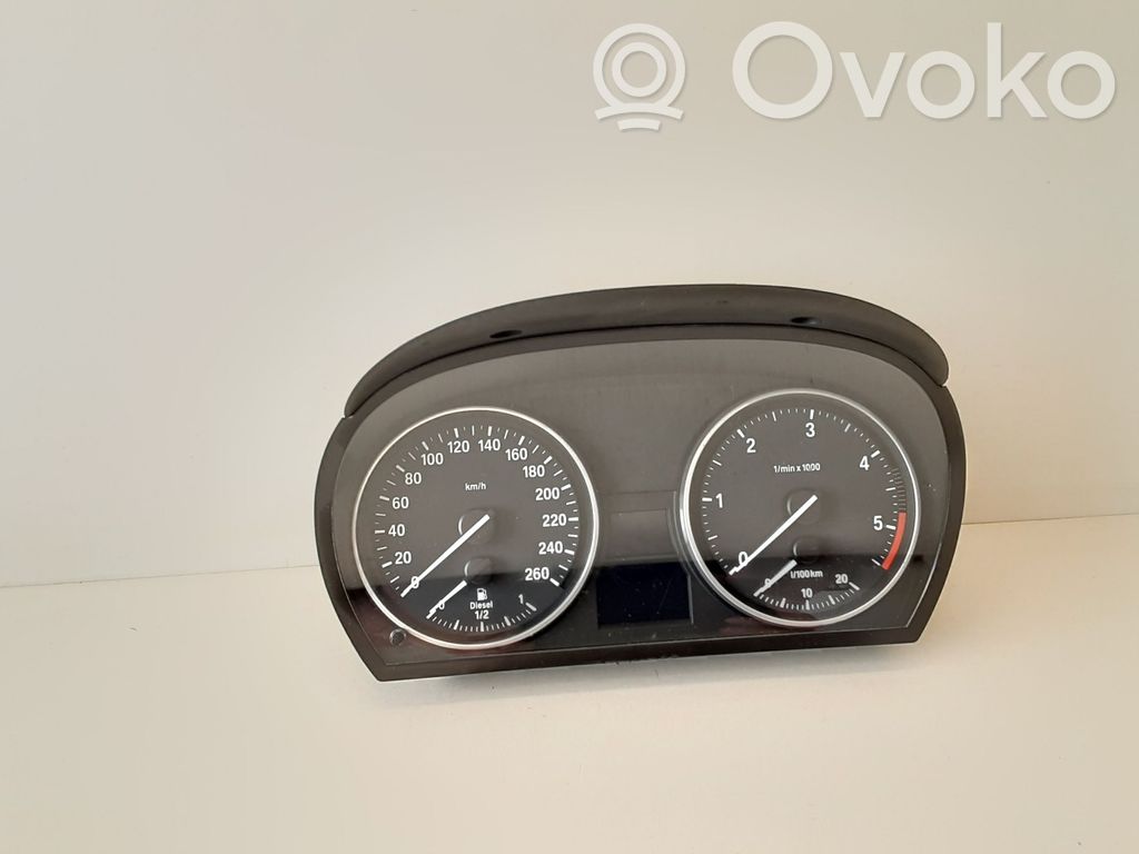BMW 3 E90 E91 Geschwindigkeitsmesser Cockpit 