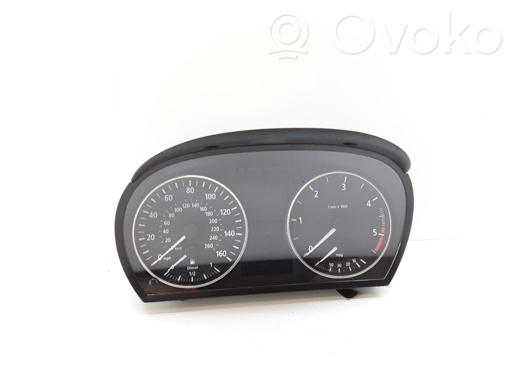 BMW 3 E90 E91 Speedometer (instrument cluster) 