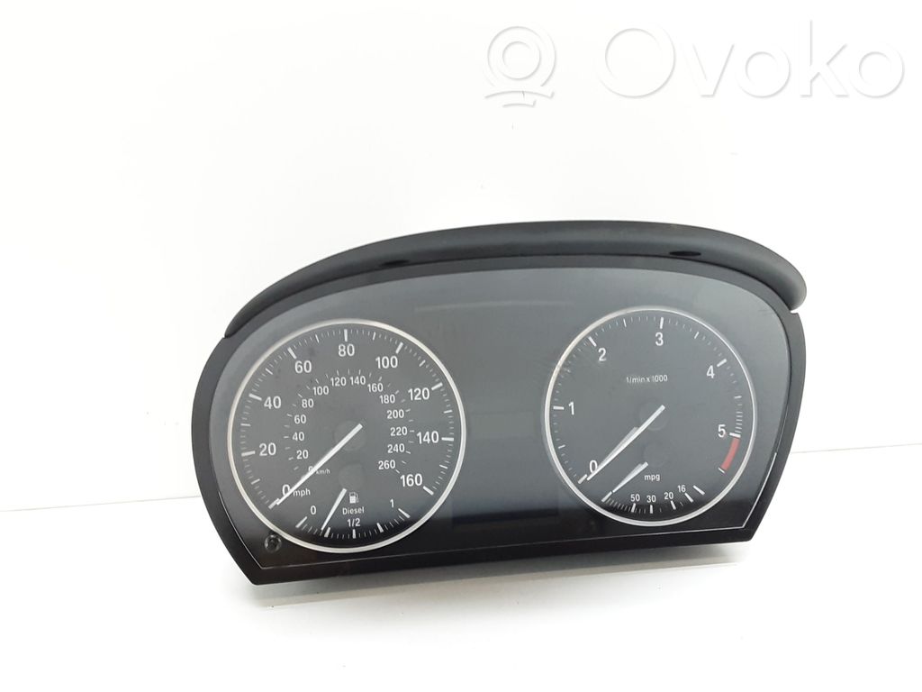 BMW 3 E90 E91 Speedometer (instrument cluster) 