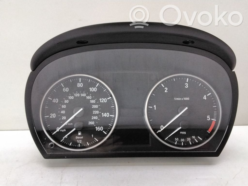 BMW 3 E90 E91 Speedometer (instrument cluster) 