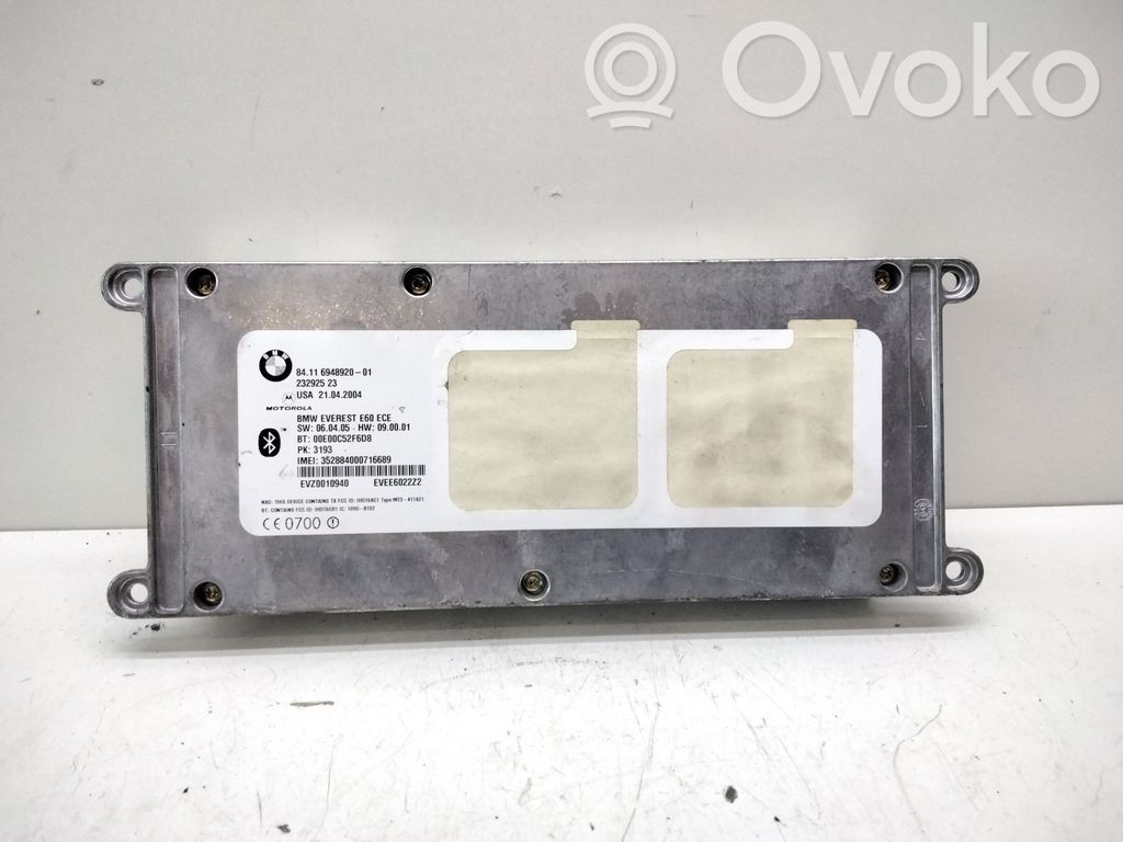 BMW 5 E60 E61 Bluetooth control unit module 