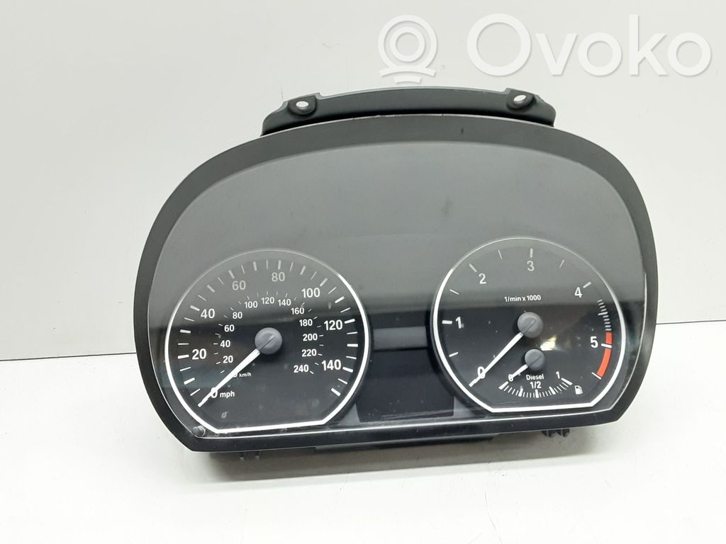 BMW 1 E81 E87 Velocímetro (tablero de instrumentos) 