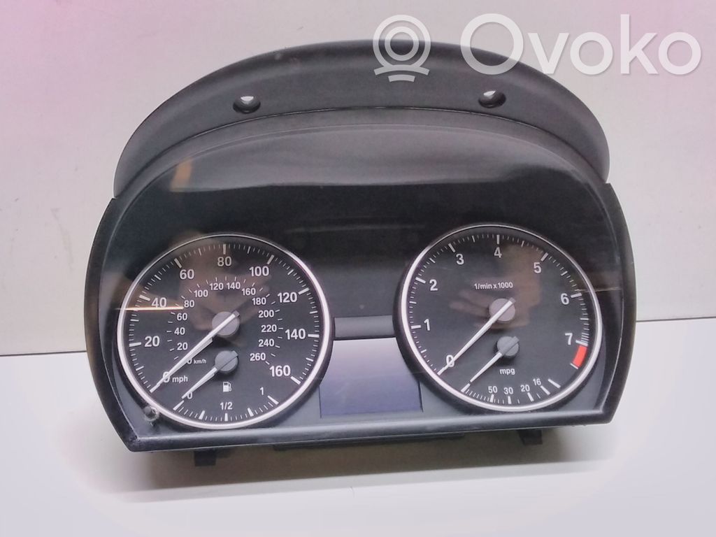 BMW 3 E90 E91 Speedometer (instrument cluster) 