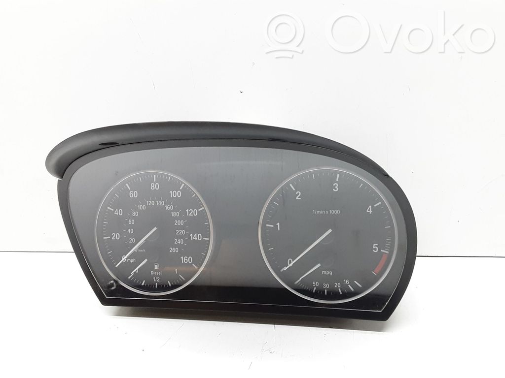 BMW 3 E90 E91 Speedometer (instrument cluster) 
