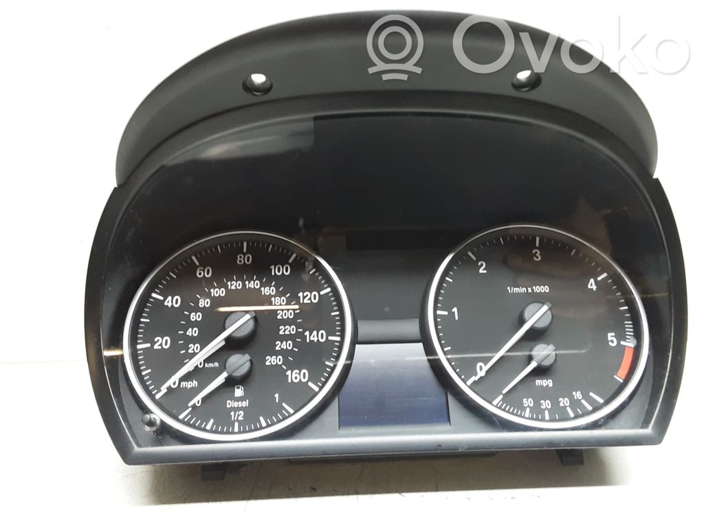 BMW 3 E90 E91 Speedometer (instrument cluster) 