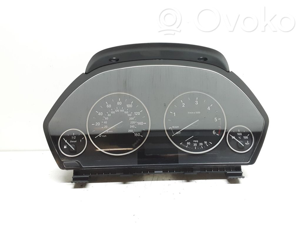 BMW 3 F30 F35 F31 Speedometer (instrument cluster) 