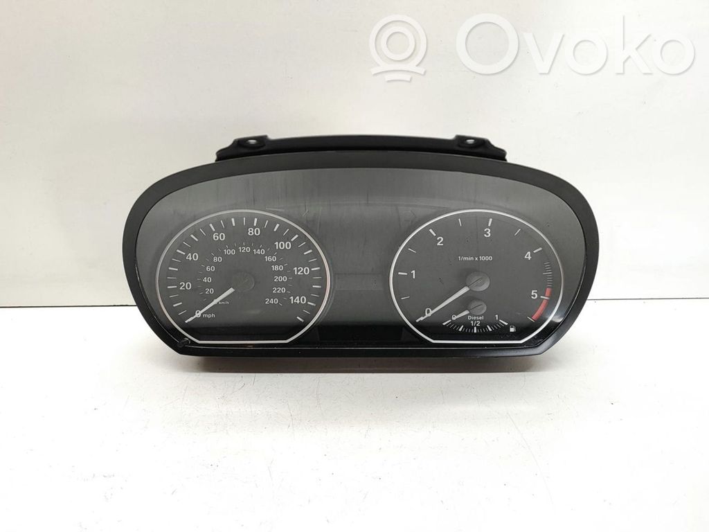 BMW 1 E81 E87 Geschwindigkeitsmesser Cockpit 