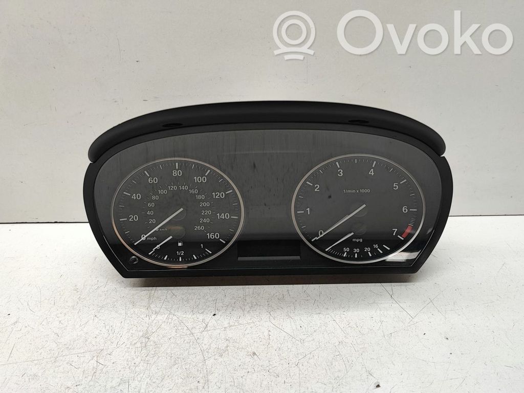 BMW 3 E90 E91 Speedometer (instrument cluster) 