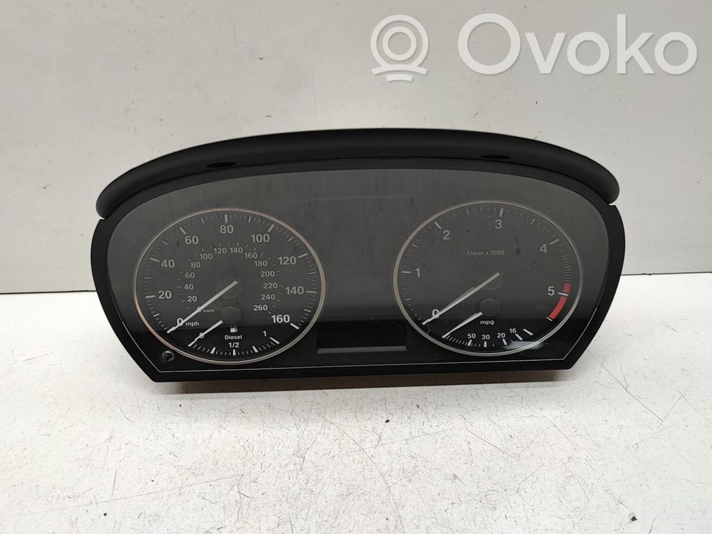BMW 3 E90 E91 Speedometer (instrument cluster) 