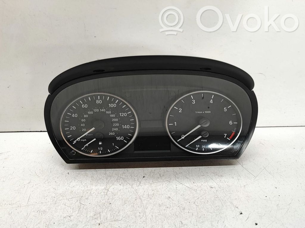 BMW 3 E90 E91 Velocímetro (tablero de instrumentos) 