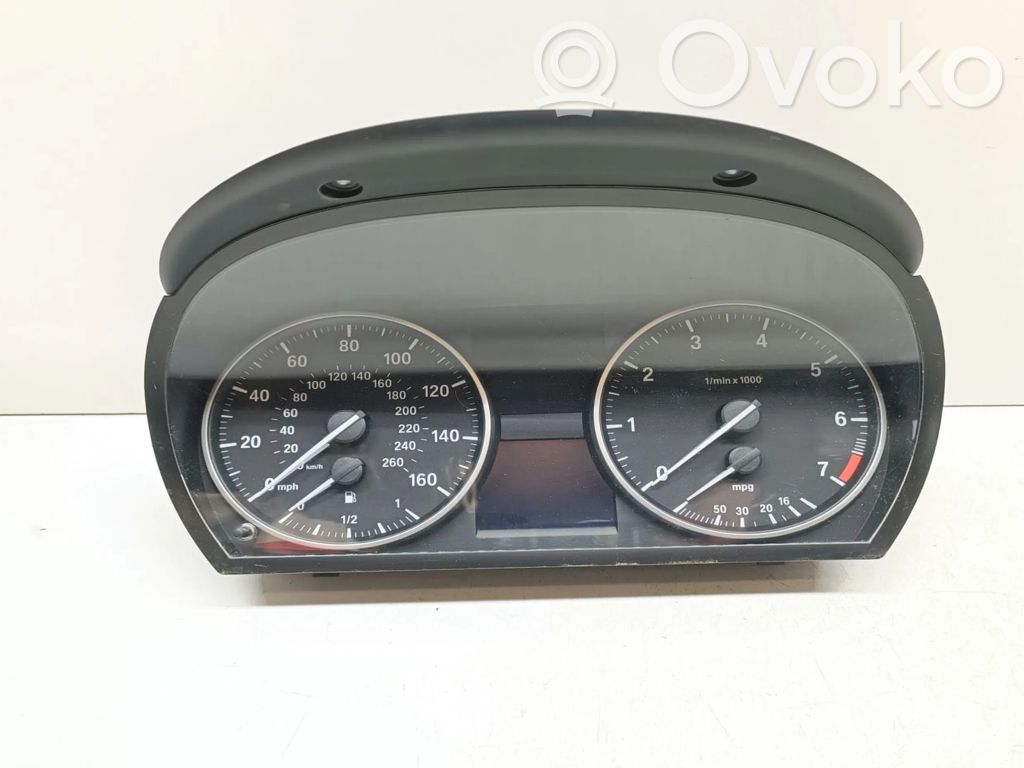 BMW 3 E90 E91 Speedometer (instrument cluster) 