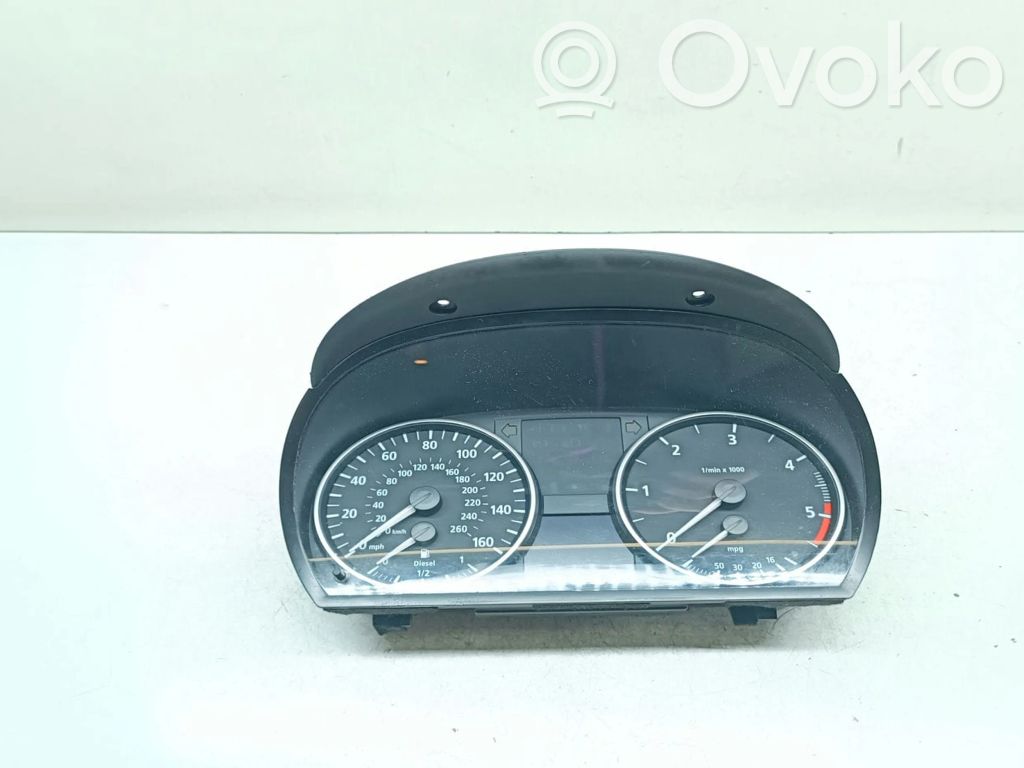 BMW 3 E90 E91 Speedometer (instrument cluster) 