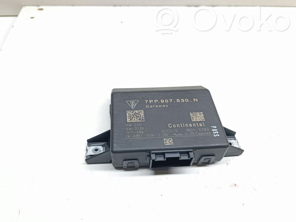 Porsche Cayenne (92A) Gateway control module 