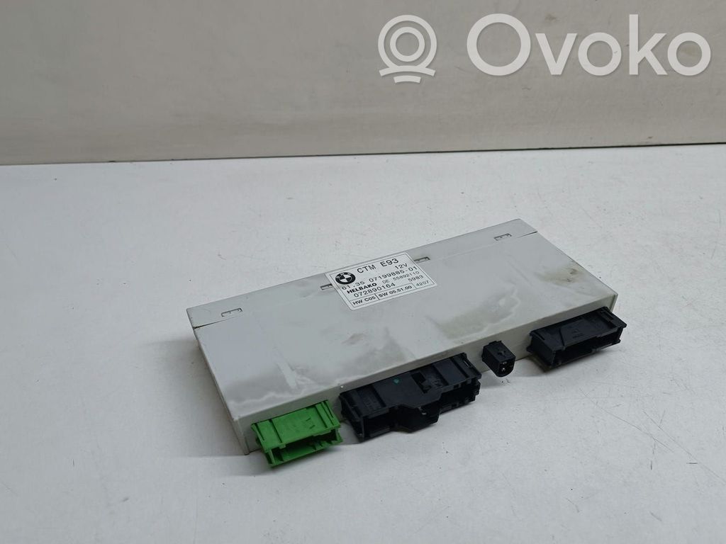 BMW 3 E92 E93 Unité de commande / module de toit ouvrant 