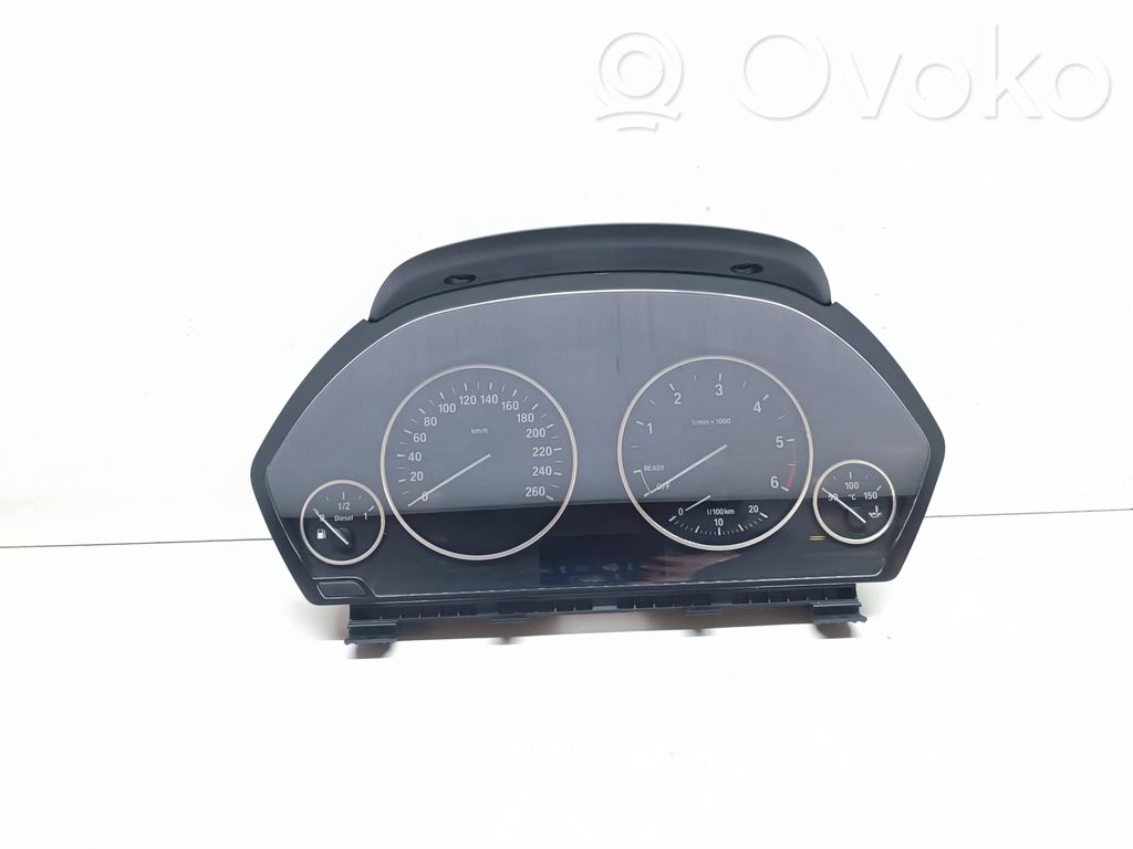 BMW 3 F30 F35 F31 Speedometer (instrument cluster) 