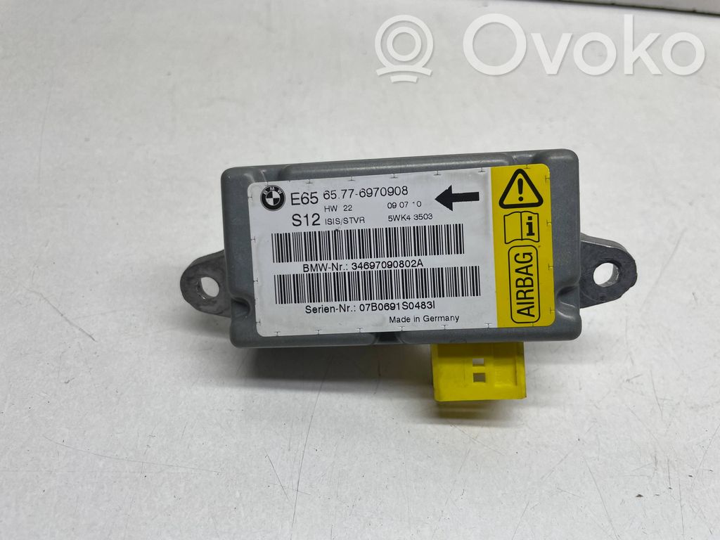 Module de contrôle airbag   6970908,65776970908