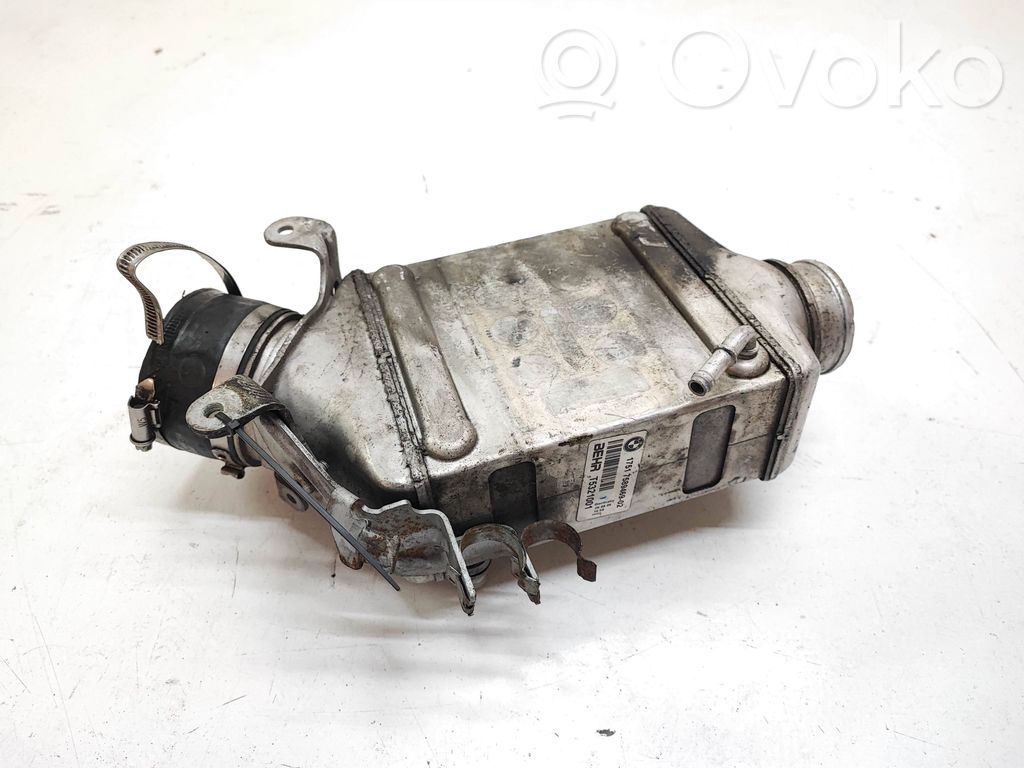 BMW X6 M Intercooler radiator 