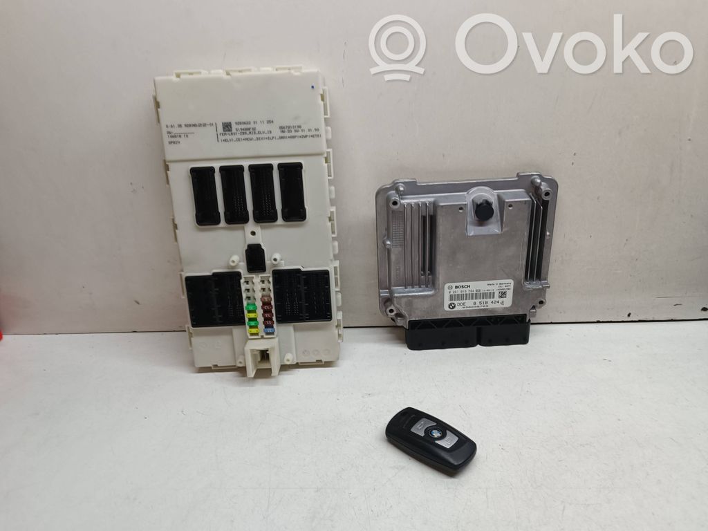 BMW 1 F20 F21 Komputer / Sterownik ECU i komplet kluczy 