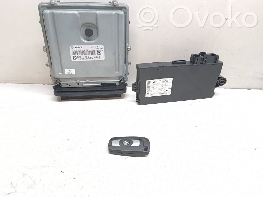 BMW 3 E90 E91 Kit centralina motore ECU e serratura 