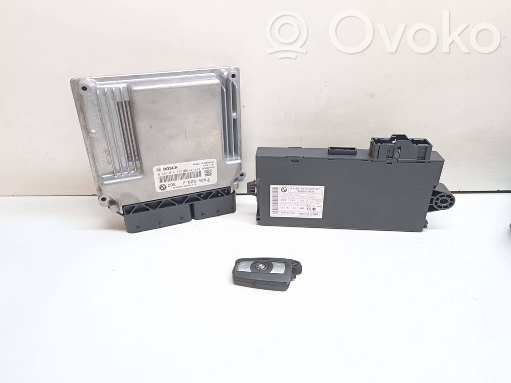 BMW 5 E60 E61 Kit cu ECU motor și set închidere uși 