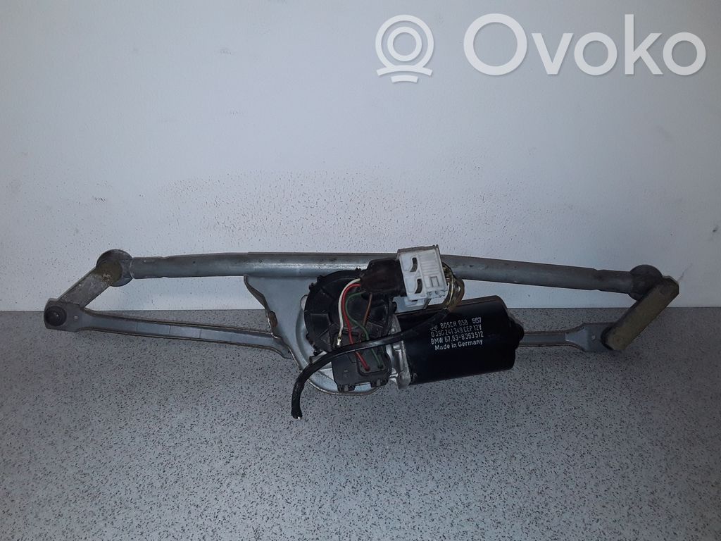 BMW 3 E36 Front wiper linkage and motor 