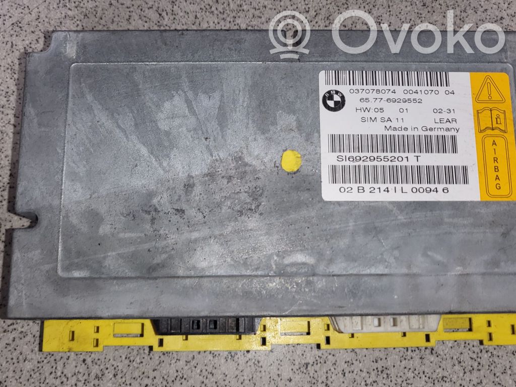 BMW 7 E65 E66 Airbag control unit/module 