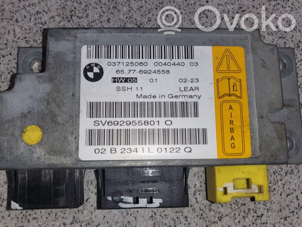 Unidad de control/módulo del Airbag   65776924558
