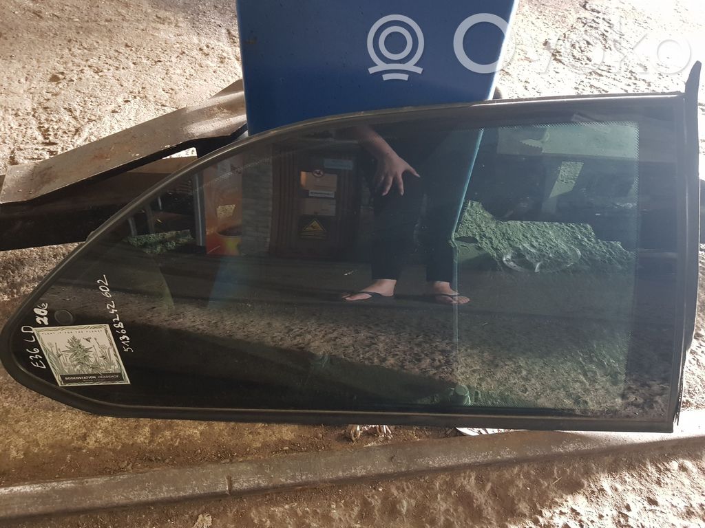 BMW 3 E36 Front door window/glass (coupe) 
