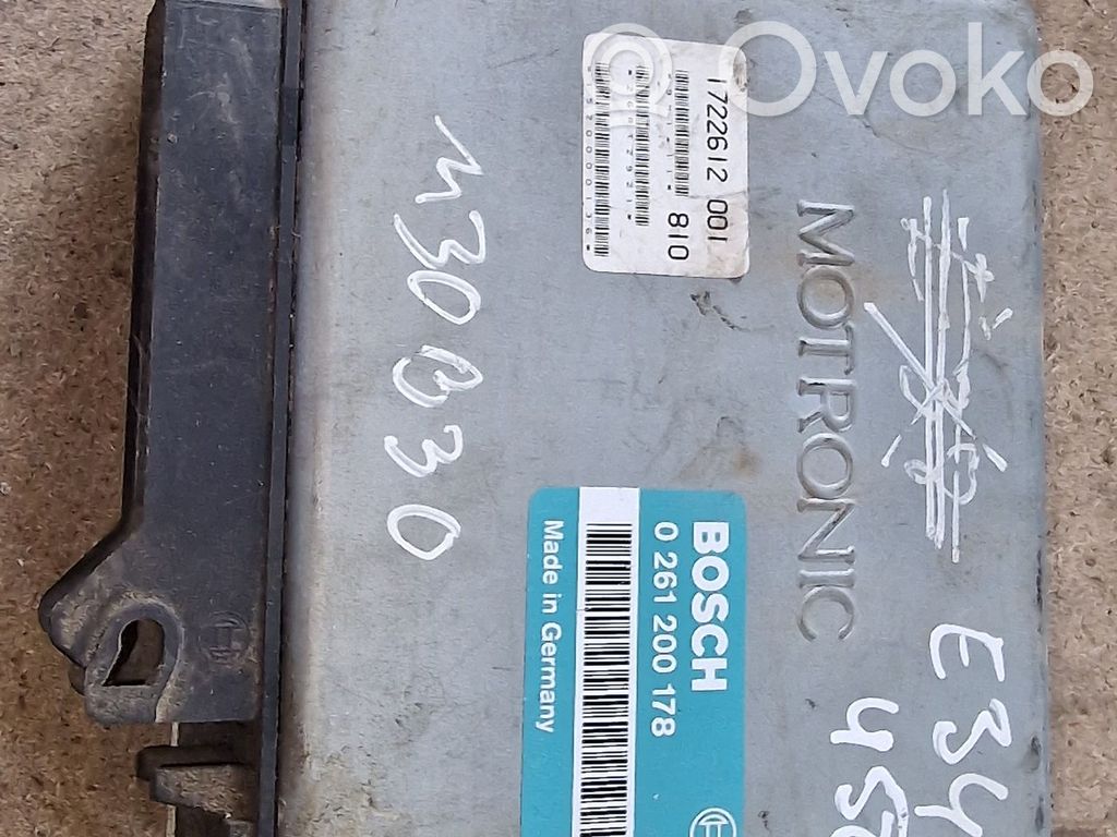 BMW 5 E34 Engine control unit/module 