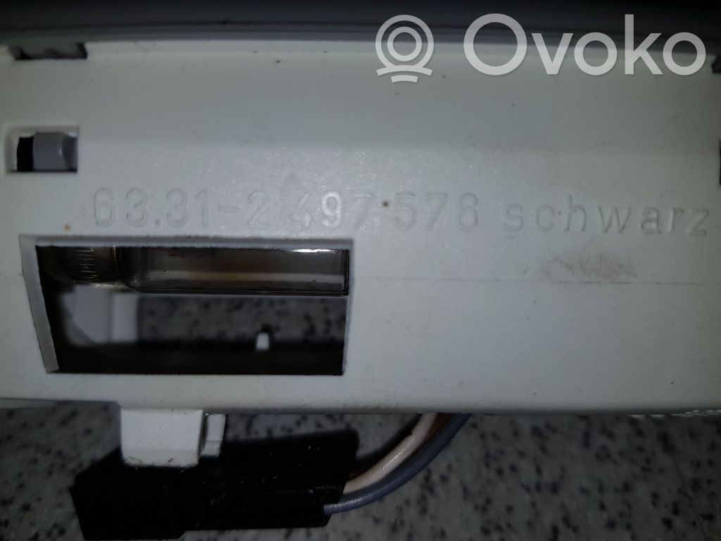 BMW 5 E39 Galinių vietų apšvietimo žibintas 