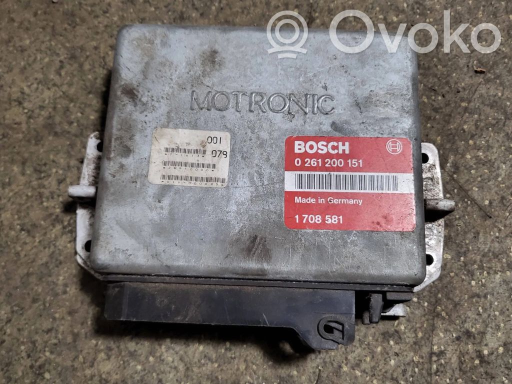 BMW 7 E32 Engine control unit/module 