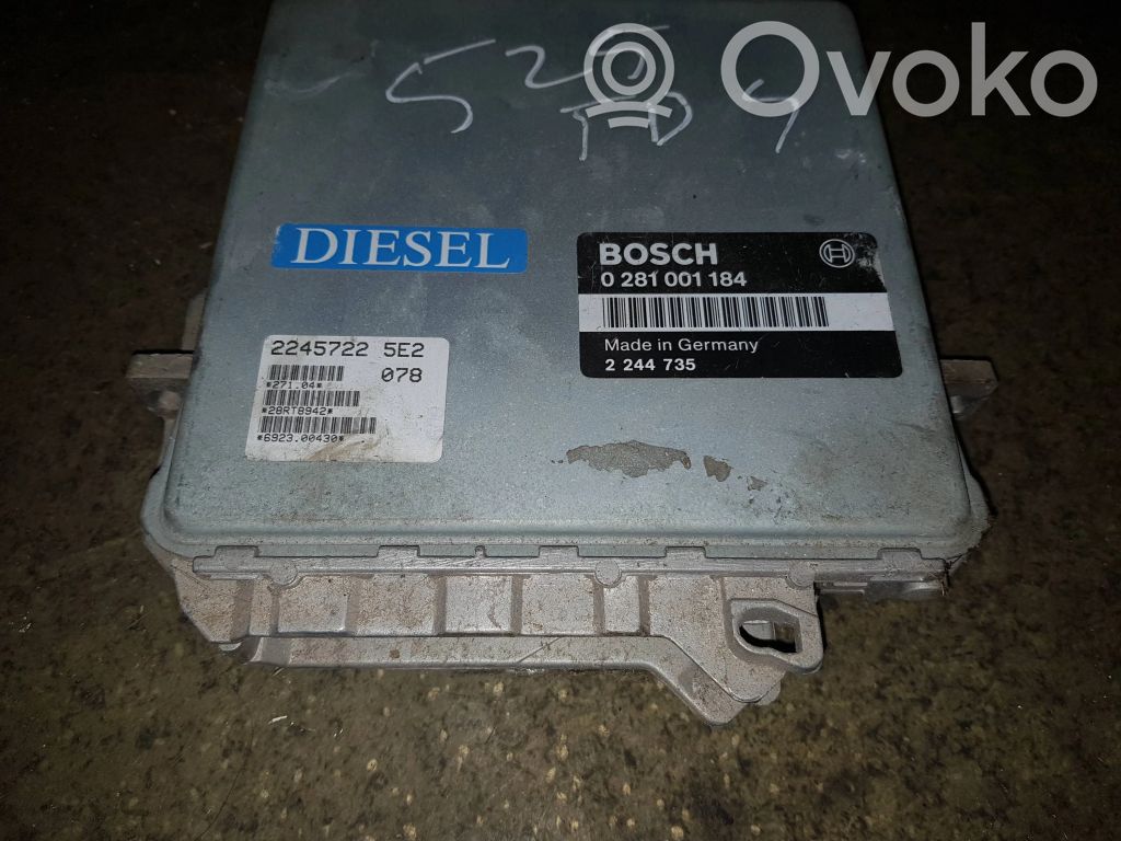 BMW 5 E34 Engine control unit/module 