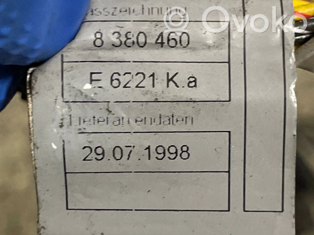 BMW 7 E38 Wiązka przewodów drzwi przednich 