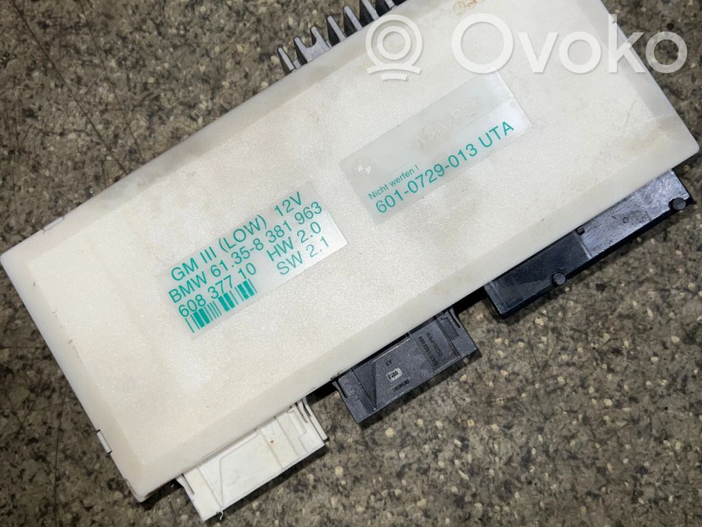 Moduł / Sterownik komfortu   61358381963,37710,SW21