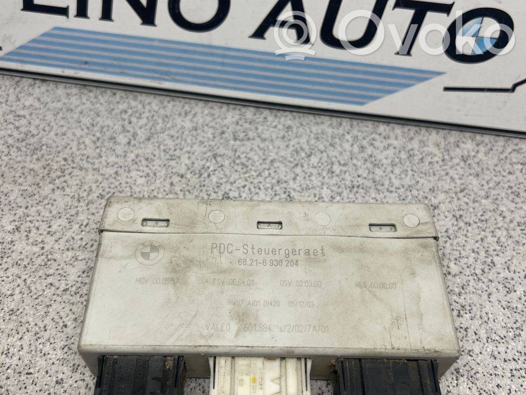 BMW 7 E65 E66 Unité de commande, module PDC aide au stationnement 