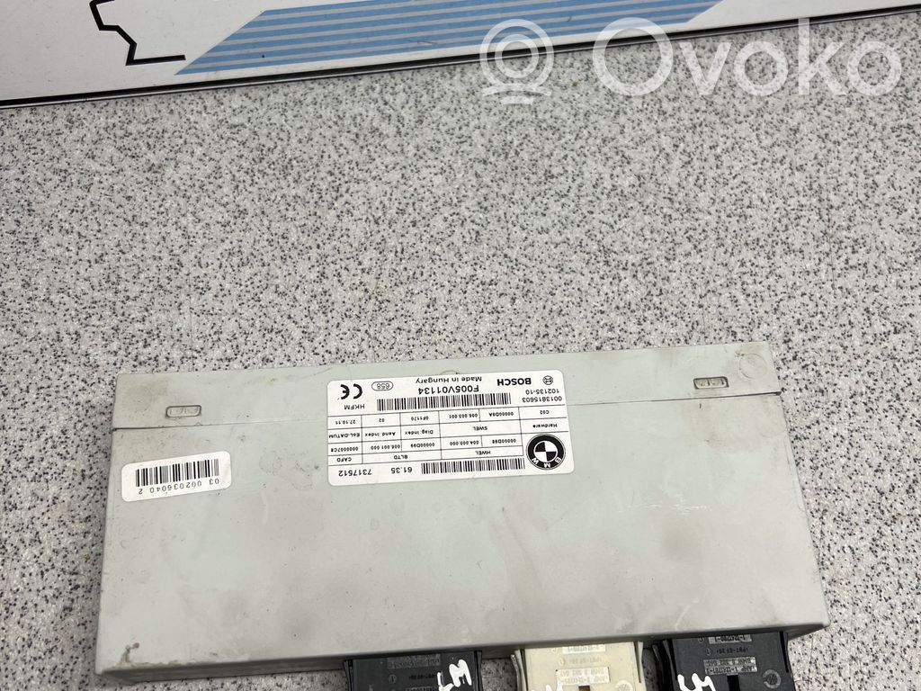 BMW 5 GT F07 Tailgate/trunk control unit/module 