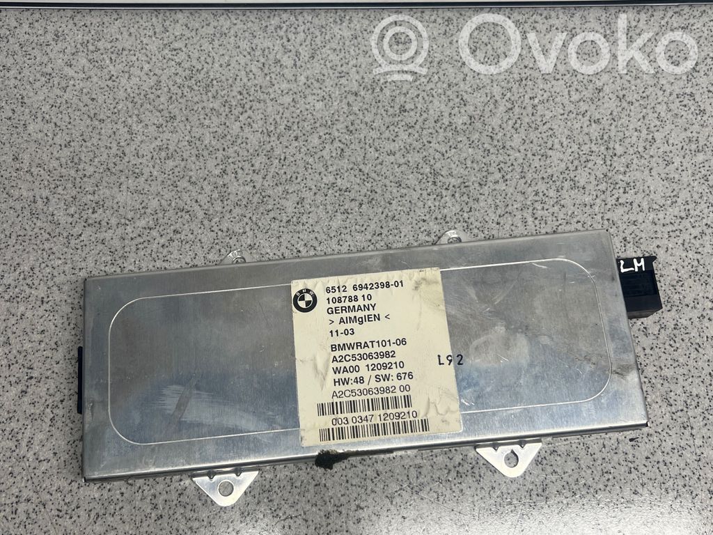 BMW 7 E65 E66 Antenos valdymo blokas 