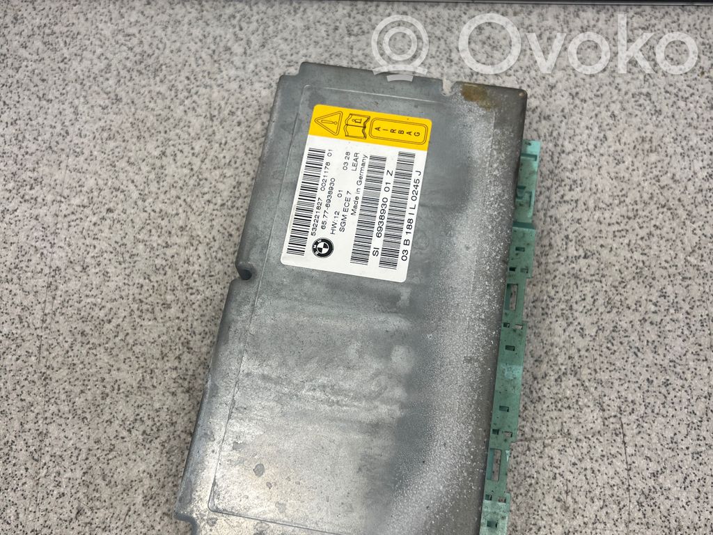 BMW 5 E60 E61 Airbag control unit/module 