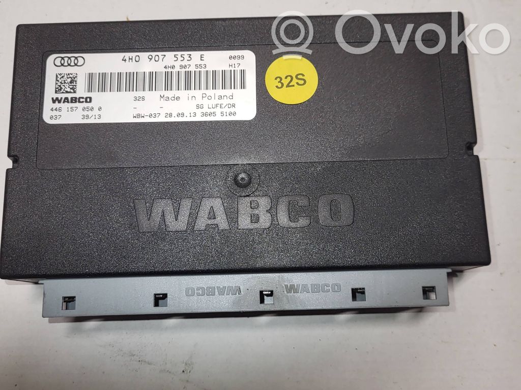 Audi A8 S8 D4 4H Module de commande suspension 
