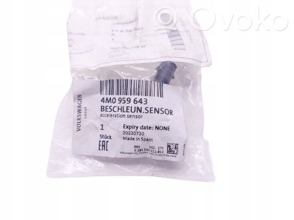 Airbagsensor Crashsensor Drucksensor   4M0959643,85E959651A