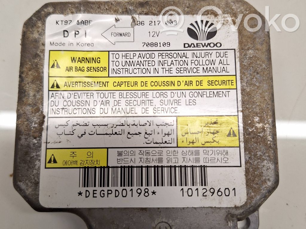 Daewoo Lanos Airbag control unit/module 