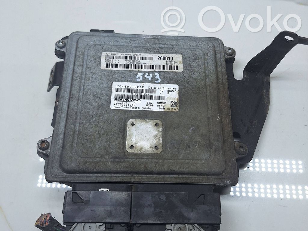 Chrysler Sebring (JS) Engine control unit/module 