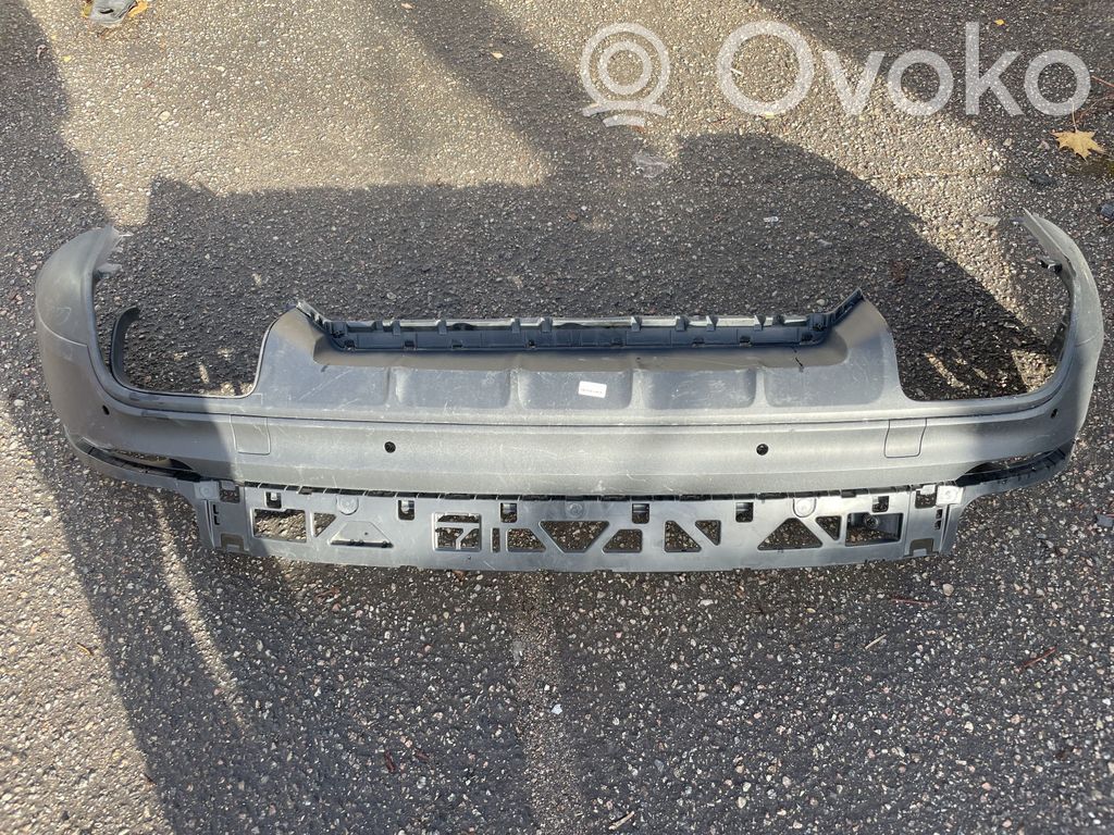 Porsche Cayenne (9Y0 9Y3) Moldura inferior del parachoques trasero 