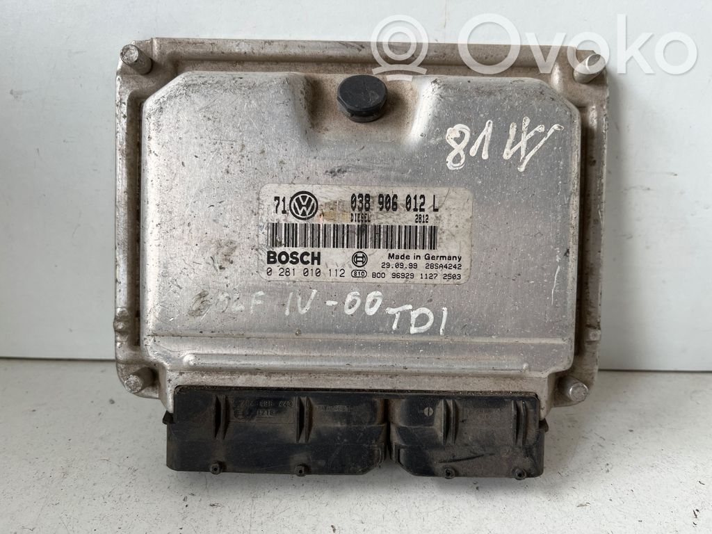 Volkswagen Golf IV Engine control unit/module 