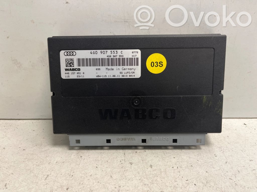 Audi A7 S7 4G Module de commande suspension 
